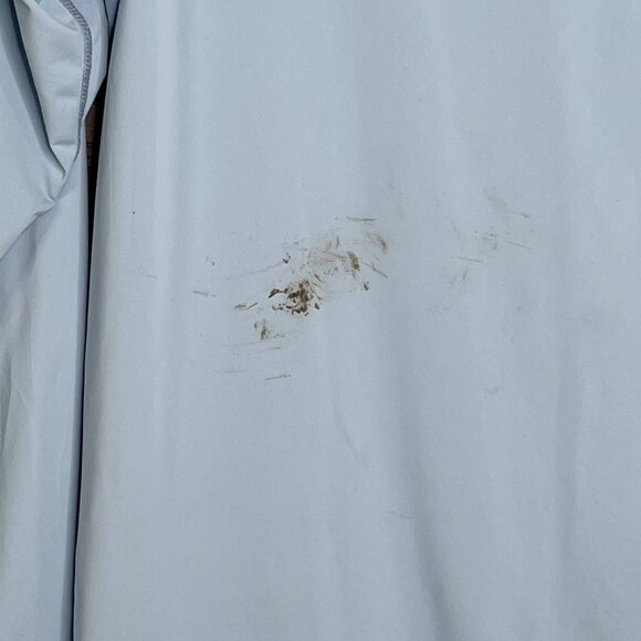 Orvis Dricast Quarter Zip Pullover Long Sleeve Shirt XX Large Light Blue - Picture 10 of 11